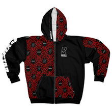 將圖片載入圖庫檢視器 CYMSTAR OG Barocco Black Zip Hoodie (B&R)