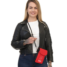 Charger l'image dans la galerie, C-Star Cell Phone Wallet Crossbody (Cherry)