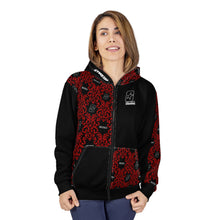 將圖片載入圖庫檢視器 CYMSTAR OG Barocco Black Zip Hoodie (B&R)