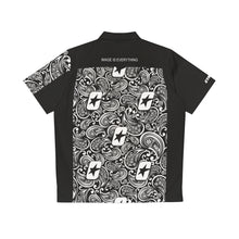 Charger l'image dans la galerie, STAR Power Paisley Hollywood Shirt (B&W)