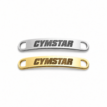 Carica l'immagine nel visualizzatore di Gallery, CYMSTAR G-Note Shoe Lace Charm set (Gold or Silver)