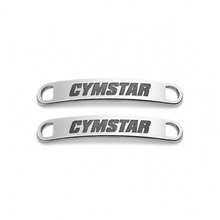 Carica l'immagine nel visualizzatore di Gallery, CYMSTAR G-Note Shoe Lace Charm set (Gold or Silver)