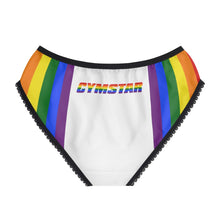 Load image into Gallery viewer, Women's PRIDE Briefs (Snow)