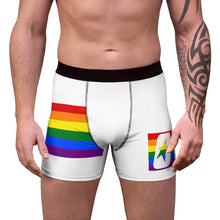 Carica l'immagine nel visualizzatore di Gallery, Men's PRIDE Junk Briefs (Snow)