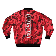 Charger l'image dans la galerie, CAMO Bomber Jacket (Cherry)