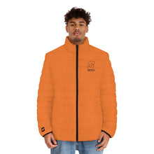 Carica l'immagine nel visualizzatore di Gallery, C-Star Men's Puffer Jacket (Tangerine)