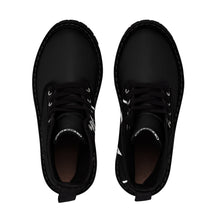 Cargar imagen en el visor de la galería, Men's Canvas Shit Kicker Boots (Midnight)