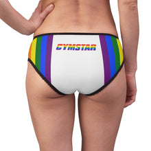 Load image into Gallery viewer, Women's PRIDE Briefs (Snow)