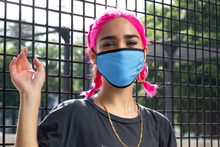 Cargar imagen en el visor de la galería, COVID Killer Face Mask (Baby Black)