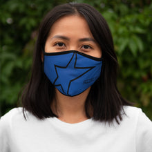 Load image into Gallery viewer, COVID Star Killer Face Mask (Aqua Black)