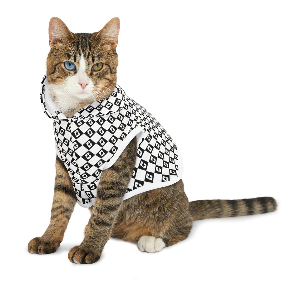 C-Star CHECKERS Pet Hoodie