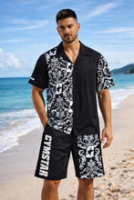 Charger l'image dans la galerie, CYMSTAR Barocco Button-Up (B&amp;W)

