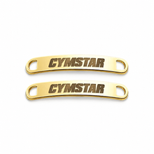 Carica l'immagine nel visualizzatore di Gallery, CYMSTAR G-Note Shoe Lace Charm set (Gold or Silver)

