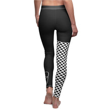 將圖片載入圖庫檢視器 Women's  CHECKERS Jump Me Action Leggings
