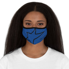 Load image into Gallery viewer, COVID Star Killer Face Mask (Aqua Black)
