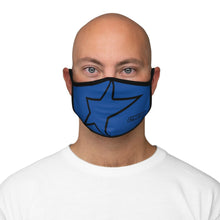 Load image into Gallery viewer, COVID Star Killer Face Mask (Aqua Black)
