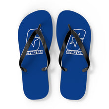 Load image into Gallery viewer, C-Star Flip Flops (Aqua)
