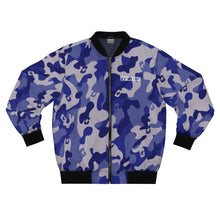 Lade das Bild in den Galerie-Viewer, CAMO Bomber Jacket (Aqua)
