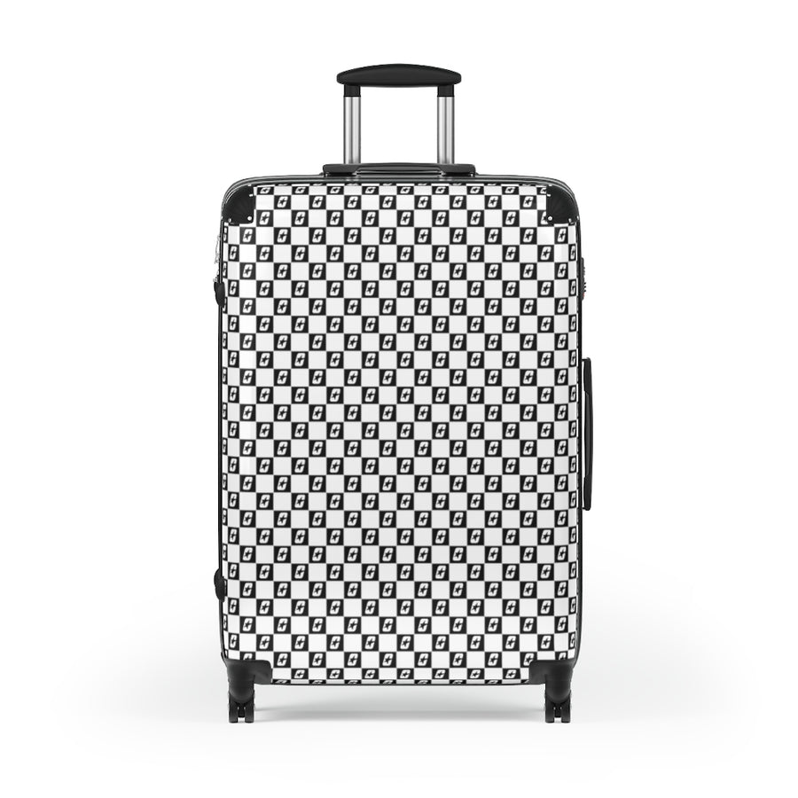 CYMSTAR Jet Set Suitcases (Checkers)