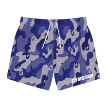 Carica l'immagine nel visualizzatore di Gallery, Camo Swim Trunks (Aqua)

