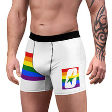 Carica l'immagine nel visualizzatore di Gallery, Men's PRIDE Junk Briefs (Snow)
