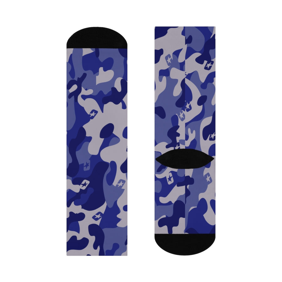 C-Star CAMO Socks (Aqua)