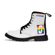 將圖片載入圖庫檢視器 Men's PRIDE Canvas Shit Kicker Boots

