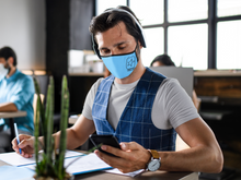 Cargar imagen en el visor de la galería, COVID Killer Face Mask (Baby Black)

